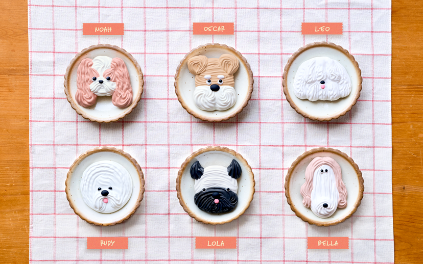 Pâtissticker Meringue Dogs Series R2