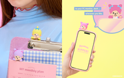 HIPPERS Monchhichi COLORS: Wink Series E6