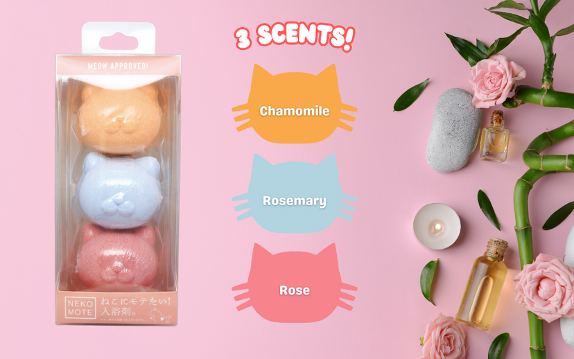 NekoMote Bath Ball Gift Set I1