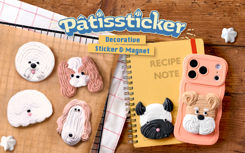 Pâtissticker Meringue Dogs Series R2