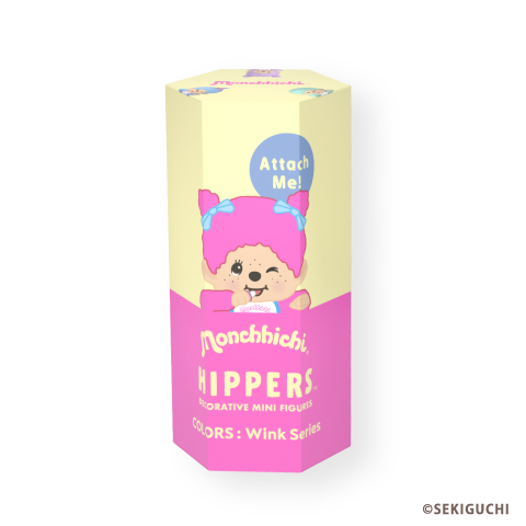 HIPPERS Monchhichi COLORS: Wink Series E6