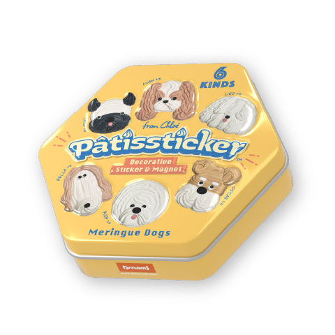 Pâtissticker Meringue Dogs Series R2